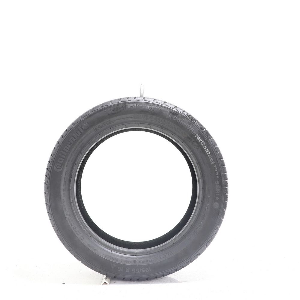 Used 195/55R16 Continental ContiWinterContact TS830P SSR 87H - 8.5/32 - Image 3