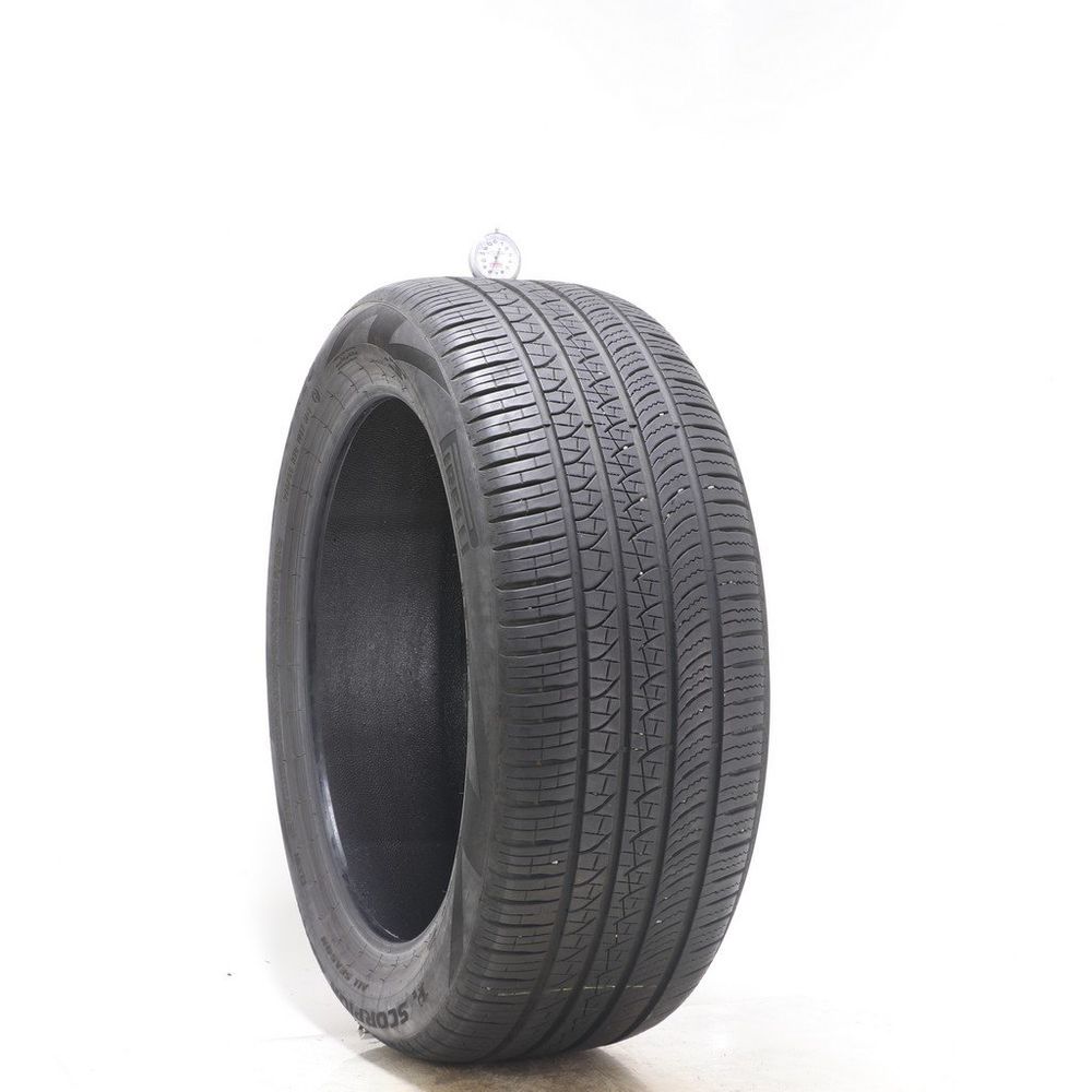 Set of (2) Used 255/45R20 Pirelli Scorpion Zero Elect + 105T - 7.5-8.5/32 - Image 1