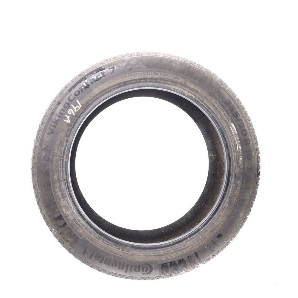 Used 255/50R19 Continental VikingContact 7 107T - 6/32 - Image 3