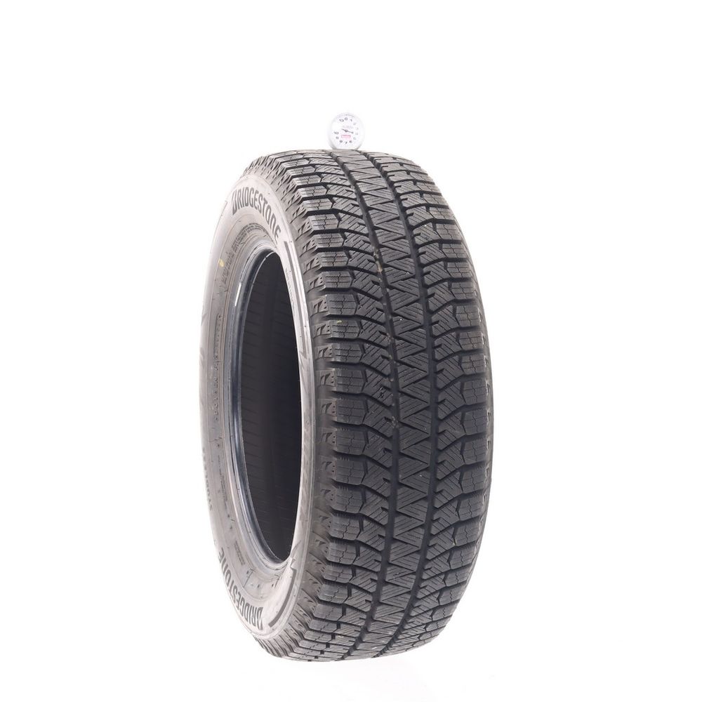 Set of (2) Used 215/60R16 Bridgestone Blizzak WS90 Studless 95H - 10.5-11/32 - Image 4