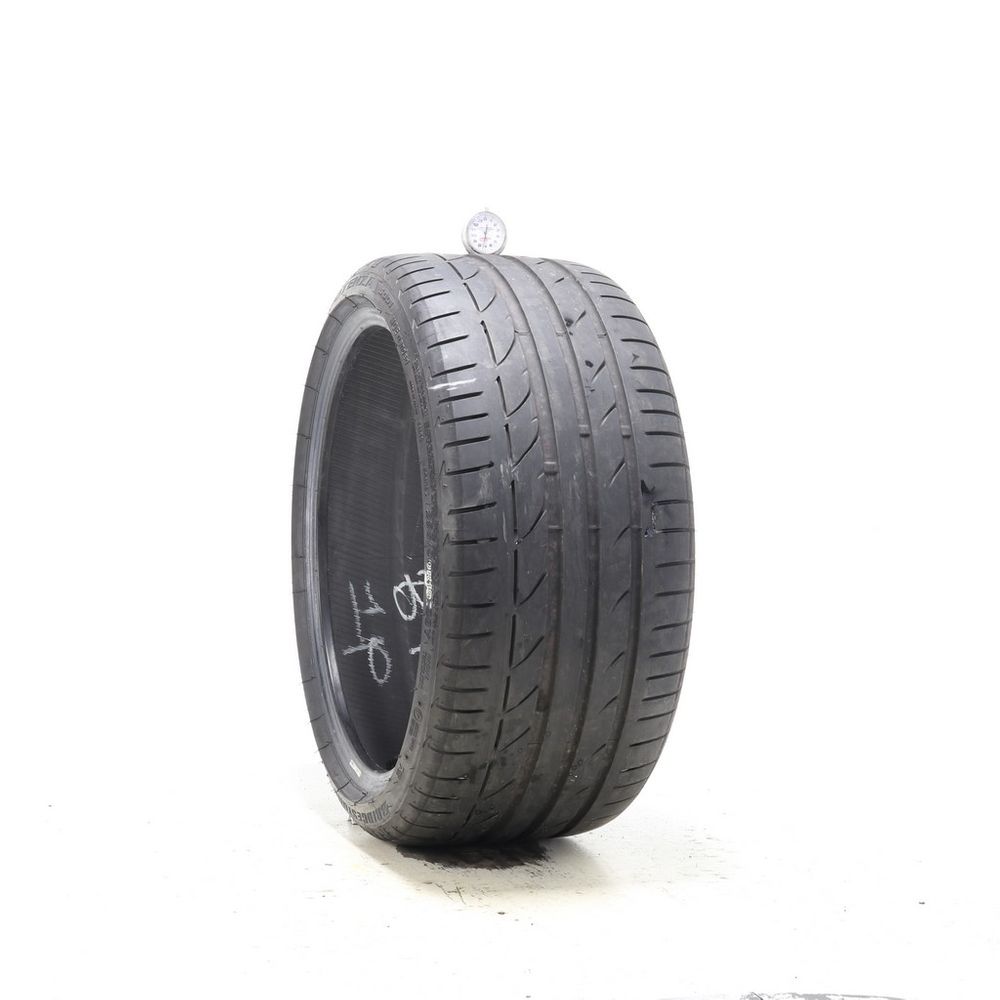 Set of (2) Used 285/30R19 Bridgestone Potenza S001 MOExtended 98Y - 7-7.5/32 - Image 4