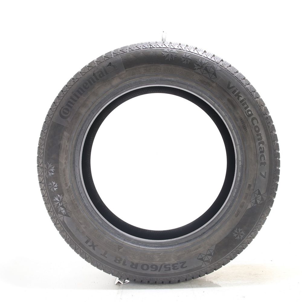 Set of (2) Used 235/60R18 Continental VikingContact 7 107T - 7-7.5/32 - Image 6