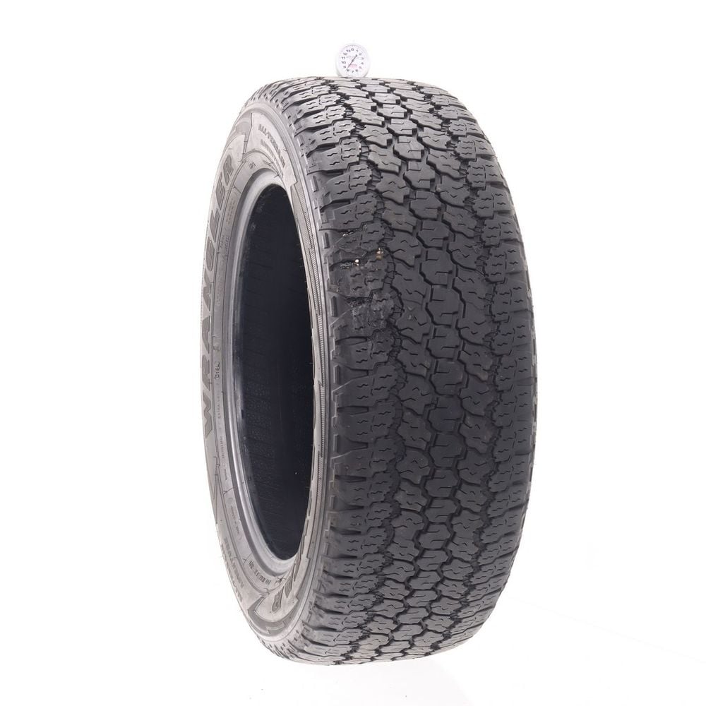 Set of (4) Used 255/60R20 Goodyear Wrangler All-Terrain Adventure LR 113H - 7.5-8/32 - Image 4