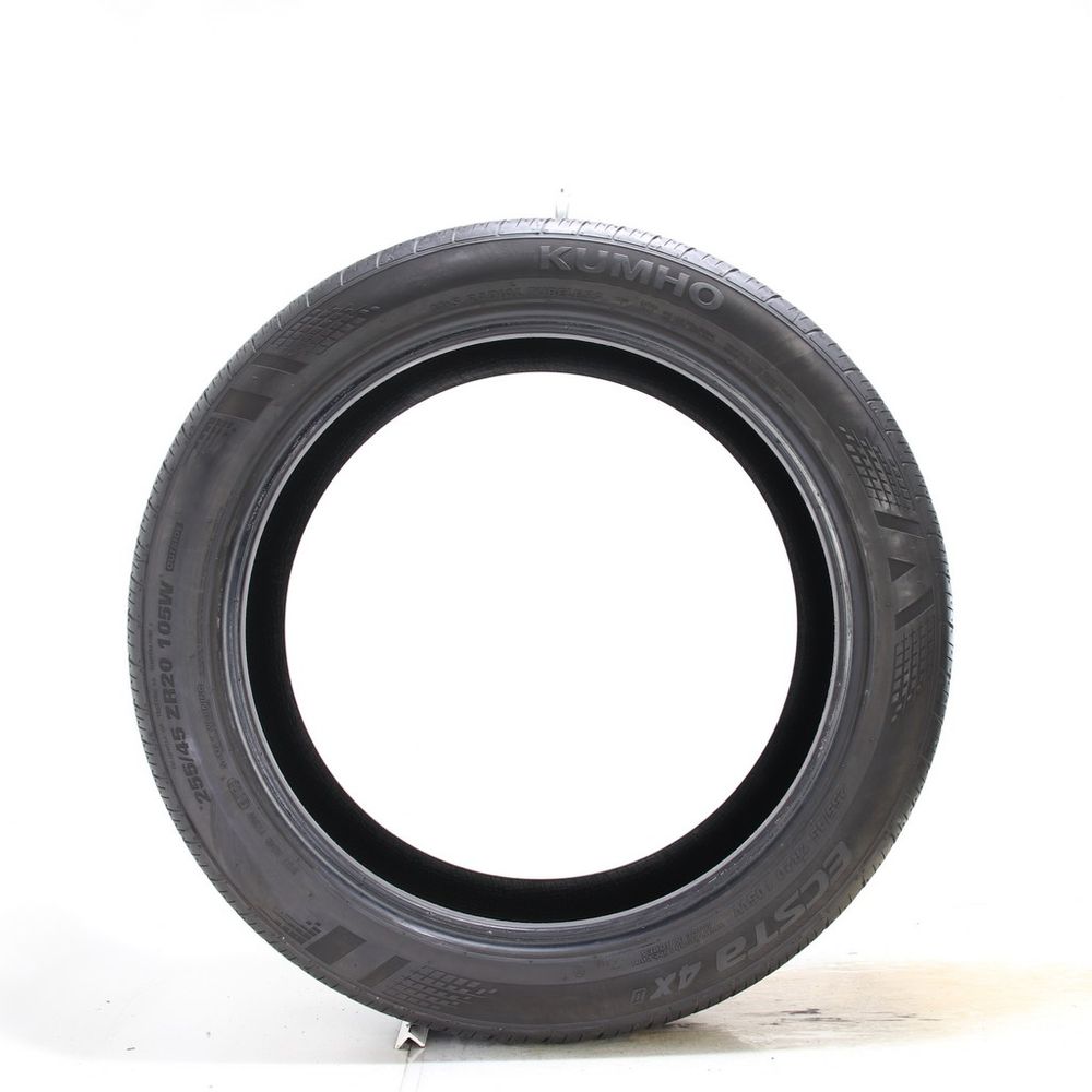 Set of (2) Used 255/45ZR20 Kumho Ecsta 4X II 105W - 8.5-9/32 - Image 3