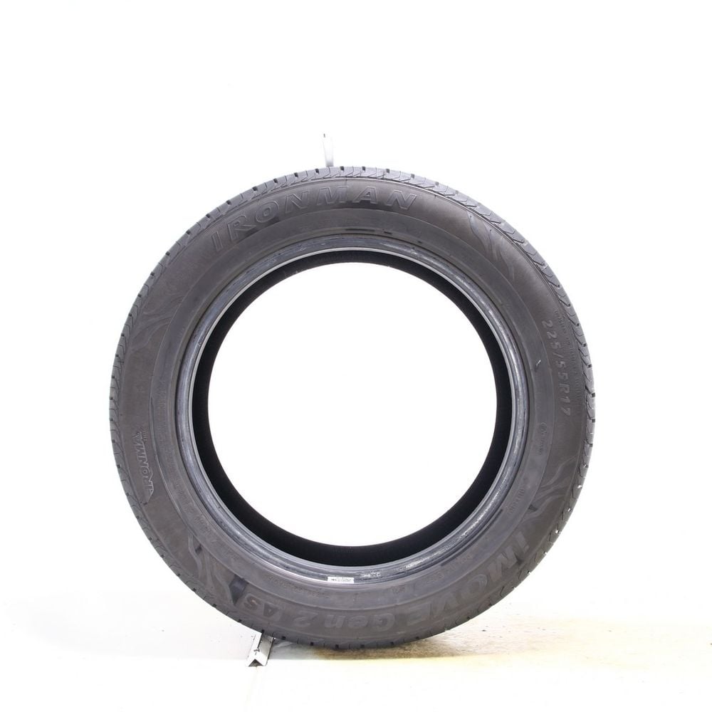 Set of (2) Used 225/55R17 Ironman IMove Gen 2 AS 97H - 7.5-8.5/32 - Image 3