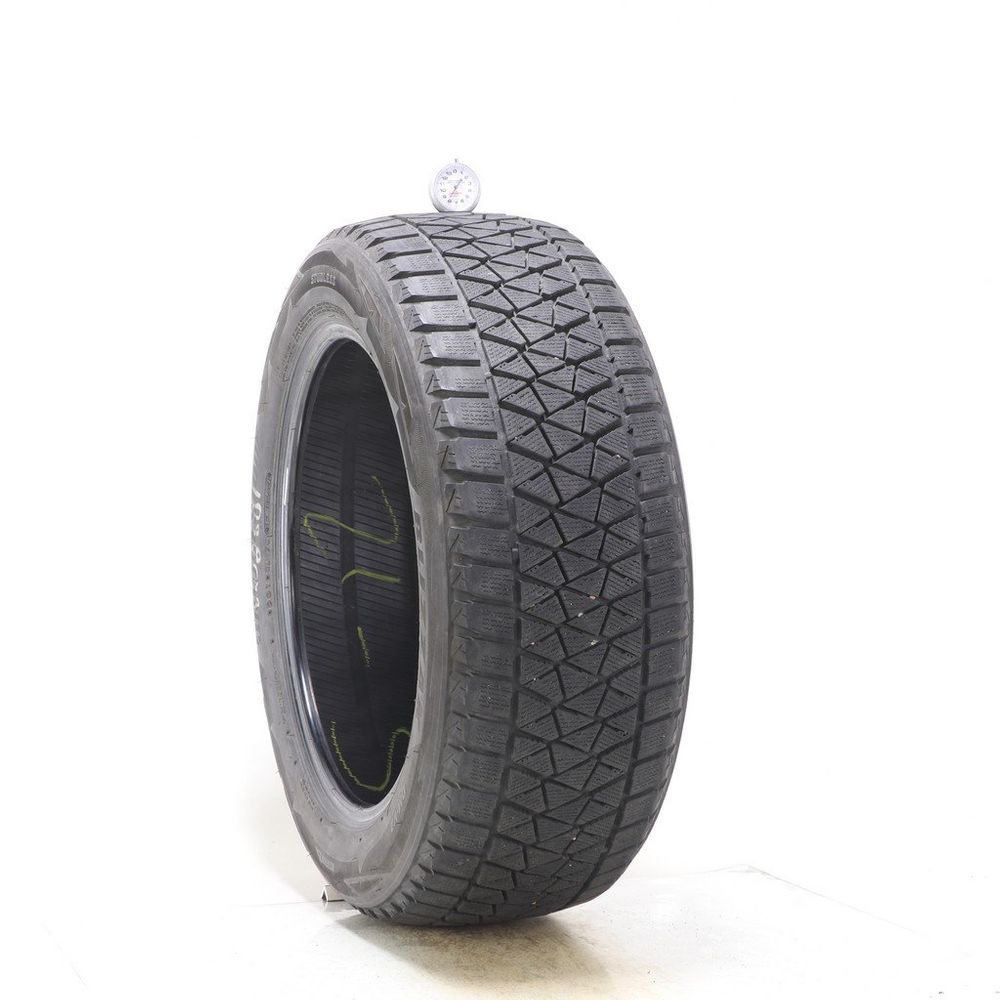 Set of (2) Used 235/55R18 Bridgestone Blizzak DM-V2 100T - 8-8.5/32 - Image 1