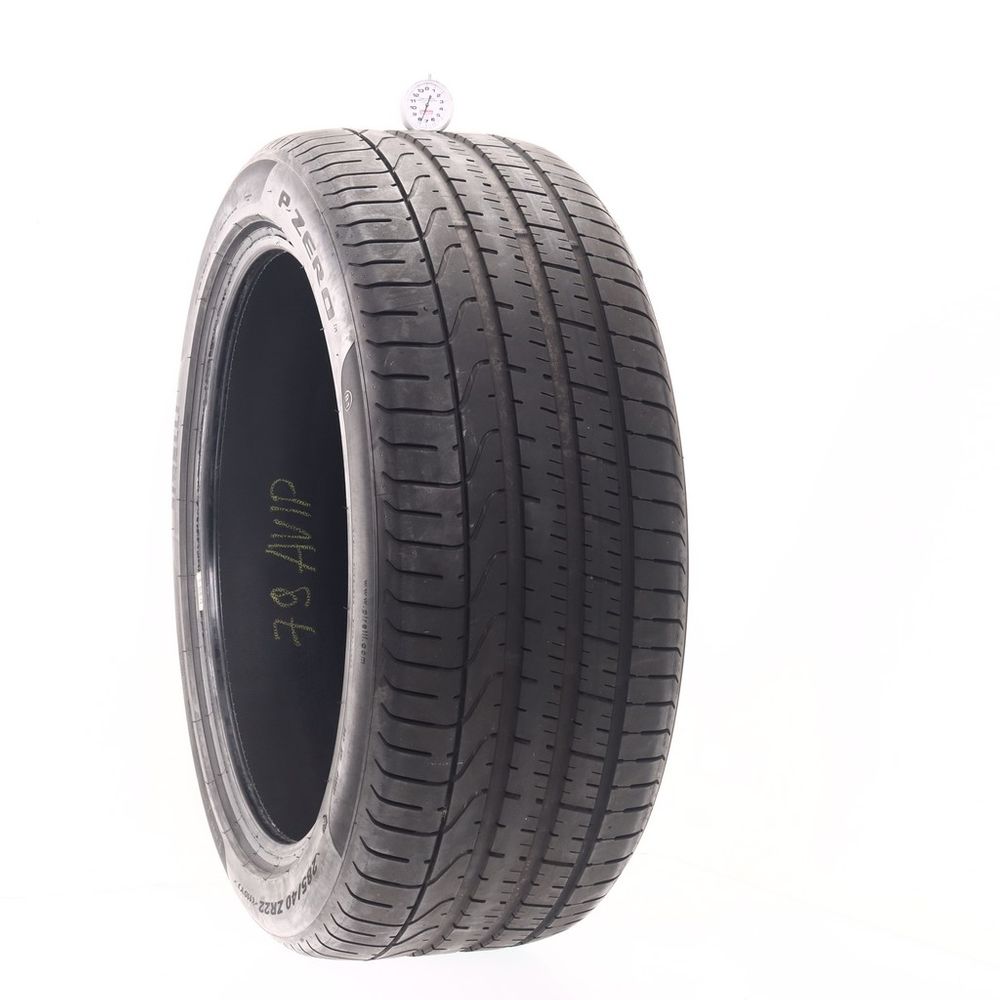 Set of (2) Used 285/40ZR22 Pirelli P Zero B1 110Y - 6.5-7.5/32 - Image 4