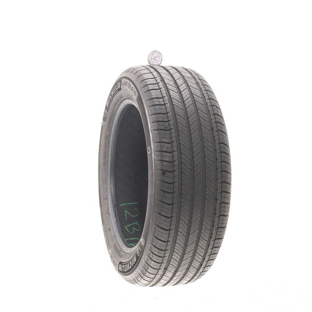 Set of (2) Used 245/55R19 Michelin Primacy All Season 103H - 9.5/32 - Image 1