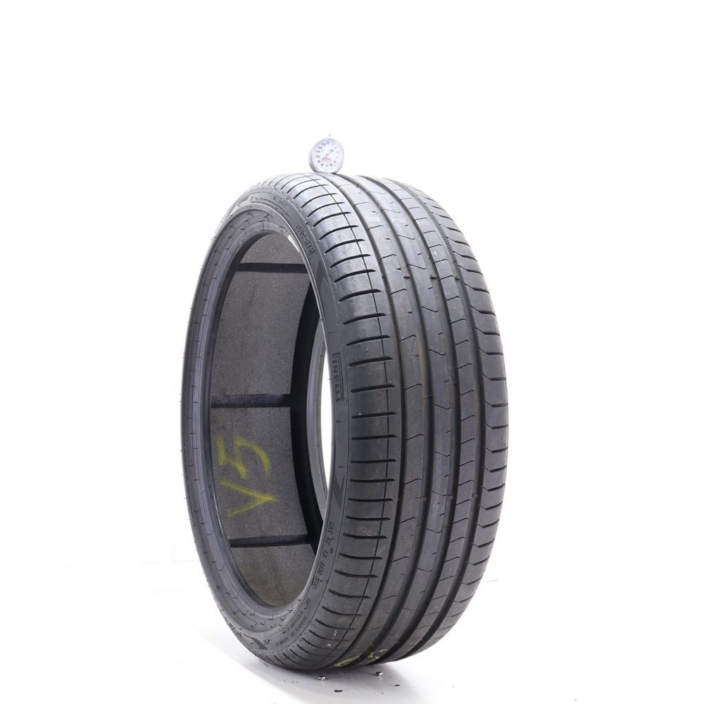 Set of (2) Used 245/35R20 Pirelli P Zero PZ4 MOE Run Flat PNCS 95Y - 7.5-8.5/32 - Image 4
