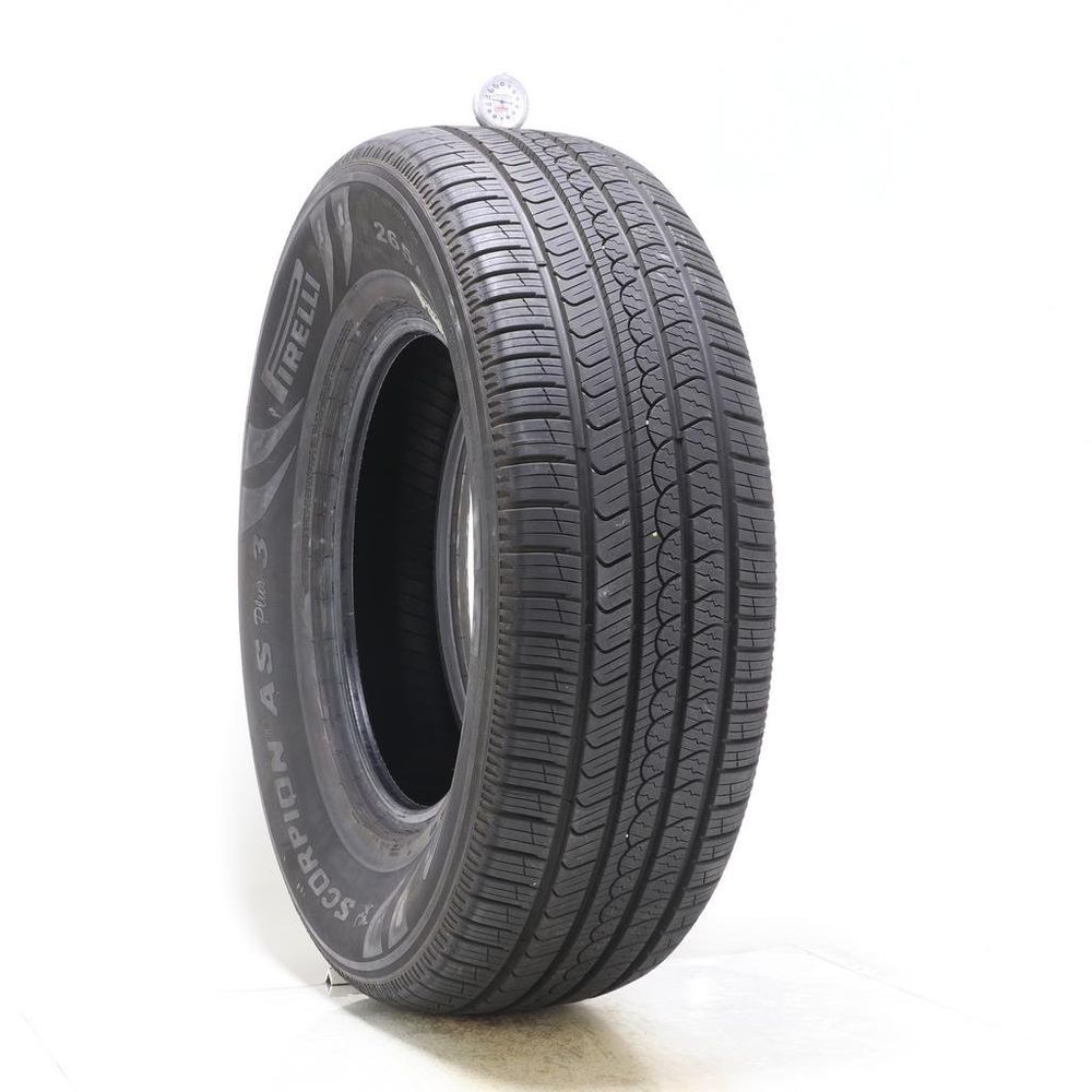 Set of (2) Used 265/70R17 Pirelli Scorpion AS Plus 3 115H - 9.5-10.5/32 - Image 4