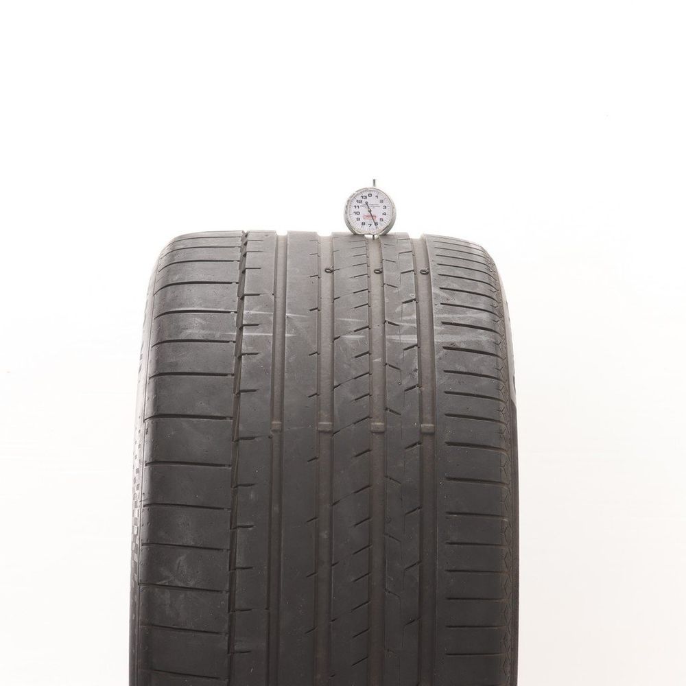 Set of (2) Used 325/35ZR22 Continental SportContact 6 MO1 114Y - 6-7.5/32 - Image 2