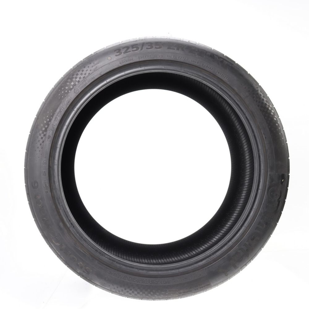 Set of (2) Used 325/35ZR22 Continental SportContact 6 MO1 114Y - 6-7.5/32 - Image 6