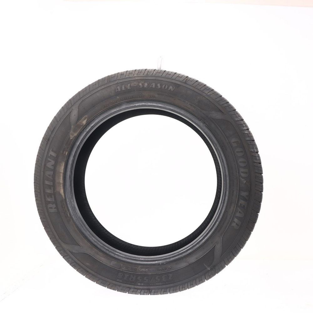 Set of (2) Used 235/55R18 Goodyear Reliant All-season 100V - 8-8.5/32 - Image 3
