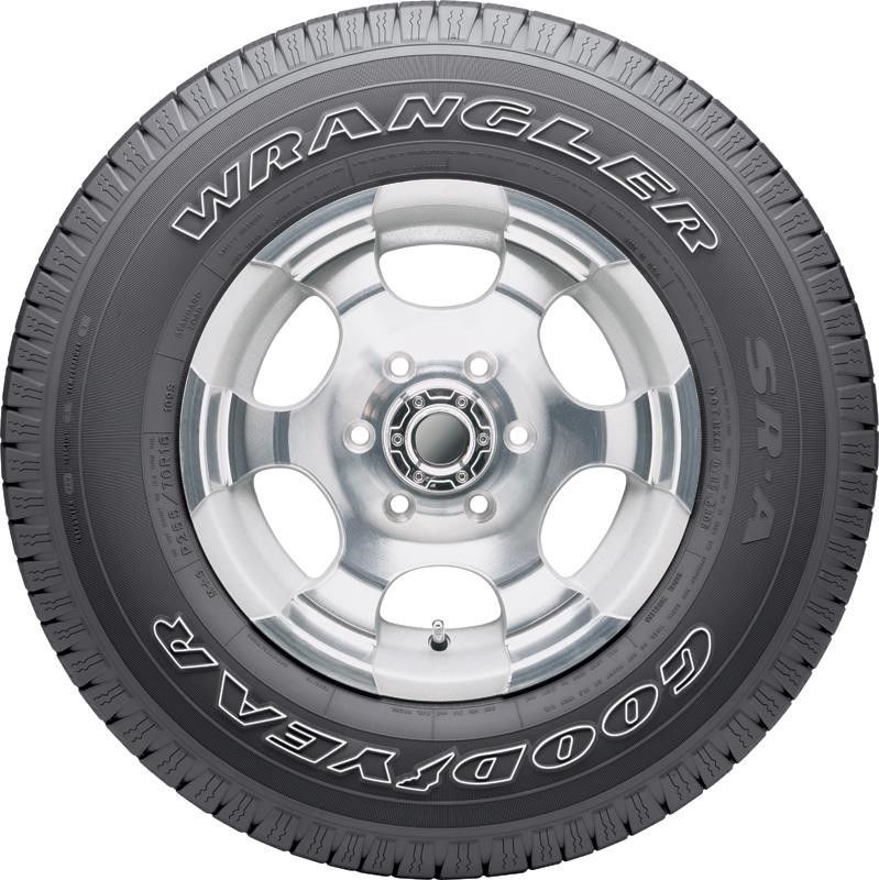 Set of (4) New P 255/75R17 Goodyear Wrangler SR-A 113S - Image 2