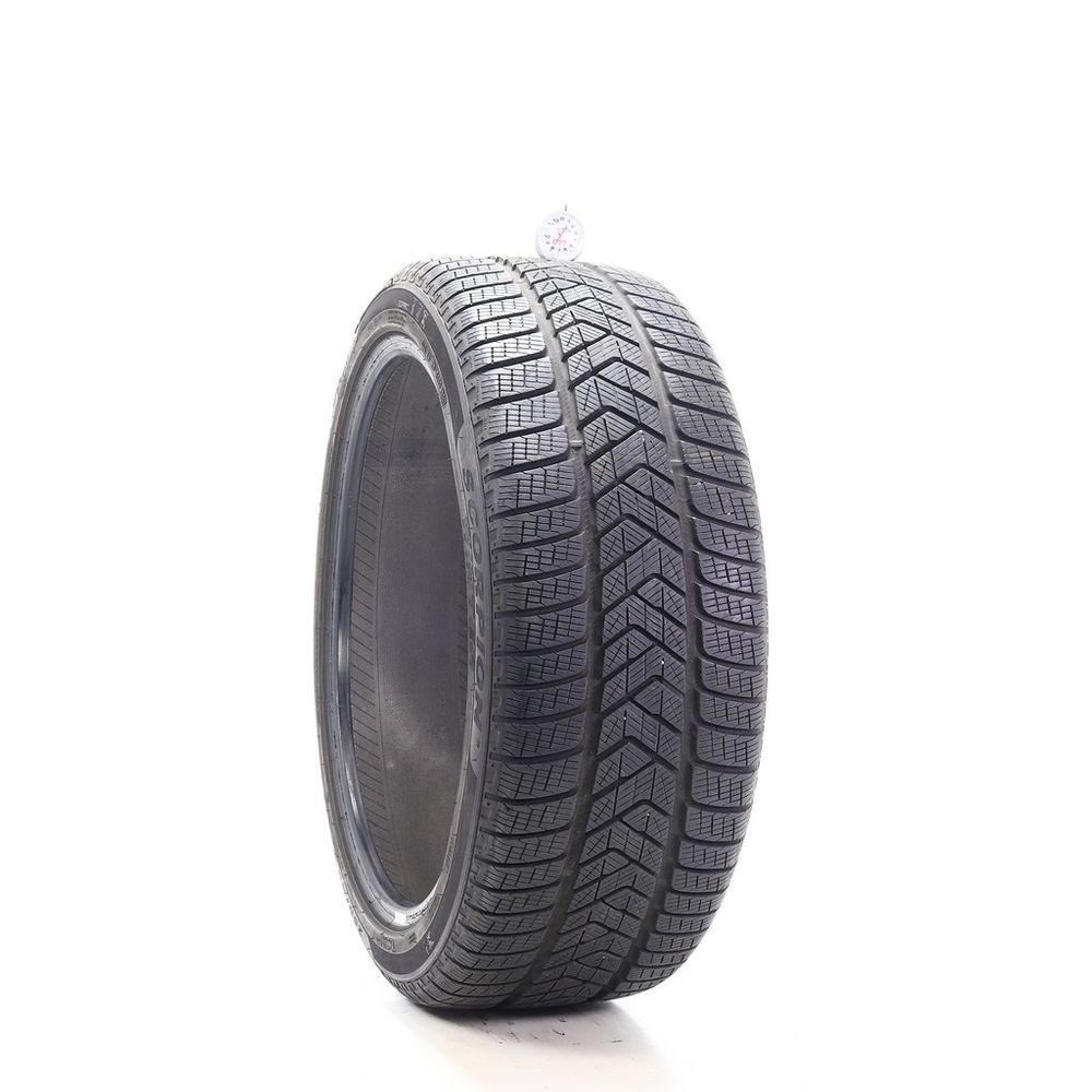 Set of (2) Used 255/40R21 Pirelli Scorpion Winter 102V - 6.5-8/32 - Image 4
