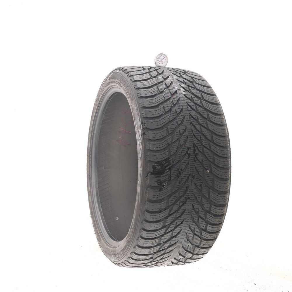 Set of (2) Used 295/35R21 Nokian Hakkapeliitta R3 SUV 107T - 9-9.5/32 - Image 1
