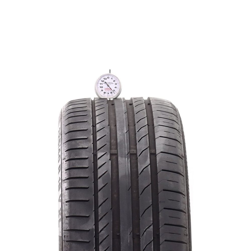 Used 225/40R19 Continental ContiSportContact 5 SSR MOE 93Y - 5/32 - Image 2