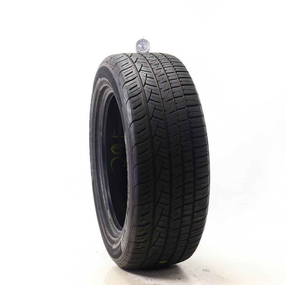 Set of (4) Used 245/55R18 General G-Max Justice 103V - 6.5-8/32 - Image 1