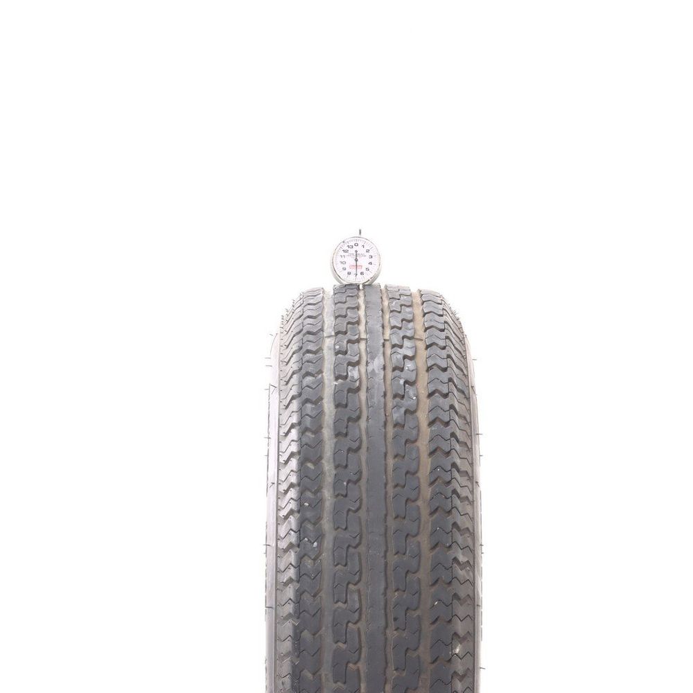 Set of (2) Used ST 205/75R15 Hercules Power ST2 107/102L D - 6.5-7/32 - Image 2