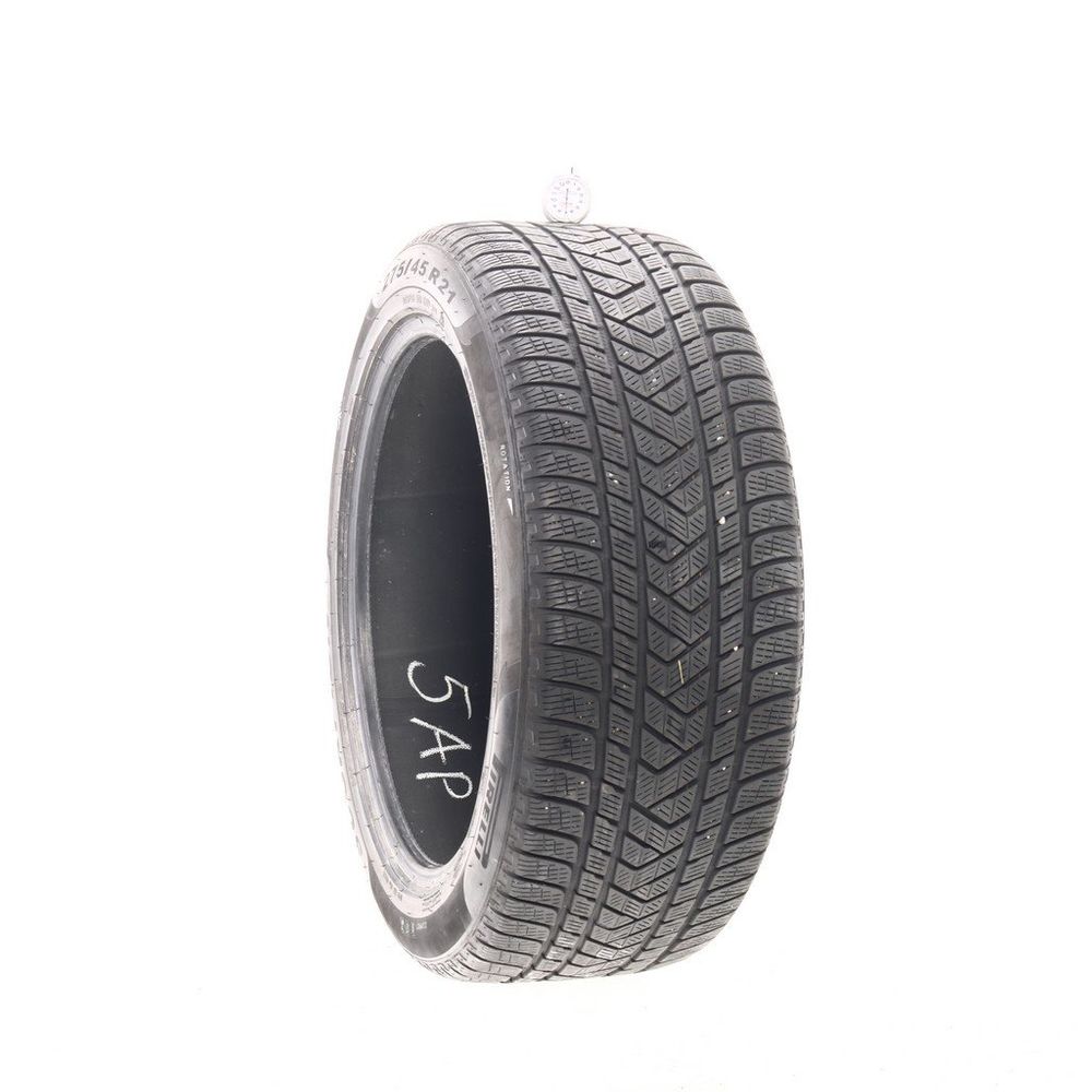 Used 275/45R21 Pirelli Scorpion Winter 110V - 7/32 - Image 1