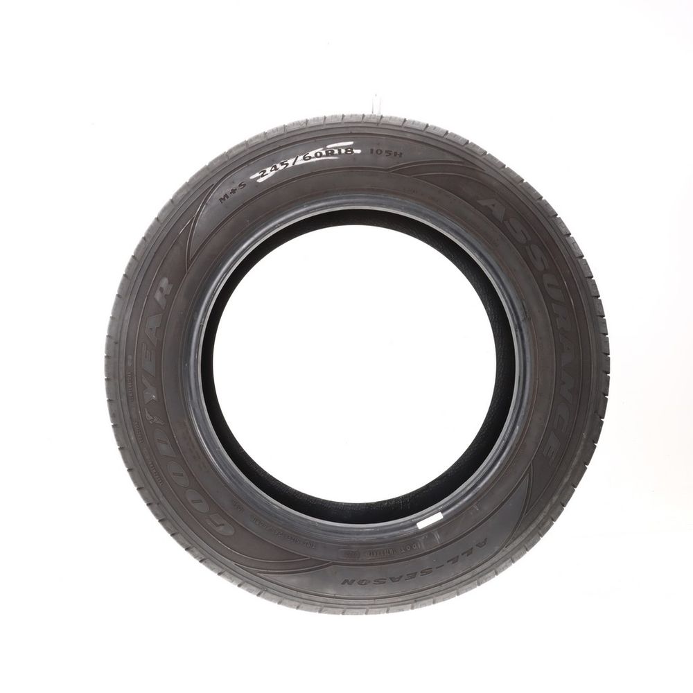 Used 245/60R18 Goodyear Assurance All-Season 105H - 8/32 - Image 3