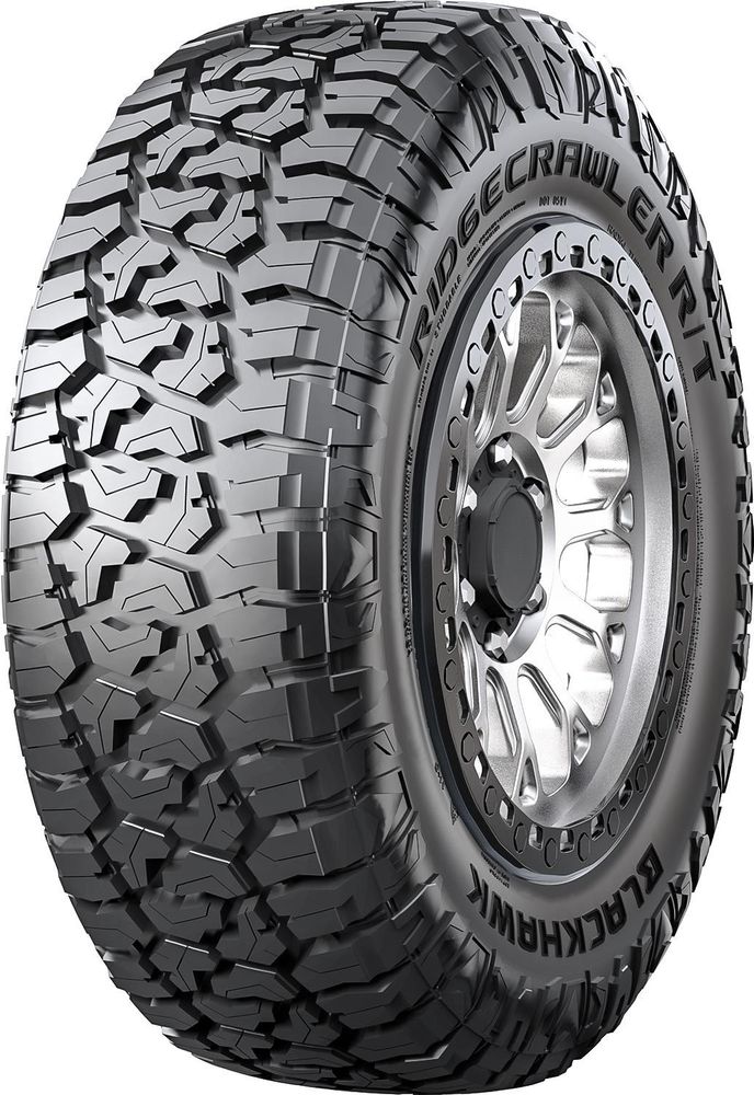 Set of (4) New LT 33X12.5R20 Blackhawk Ridgecrawler R/T 119Q - Image 1