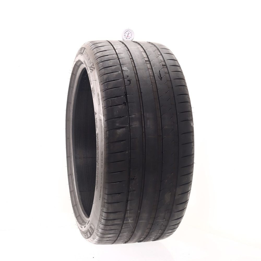 Set of (2) Used 325/35ZR23 Michelin Pilot Sport 4 S MO1 115Y - 6.5-7.5/32 - Image 4