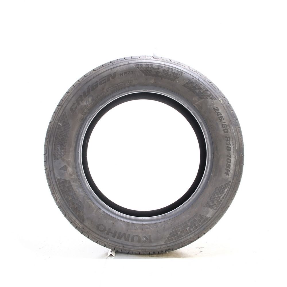 Set of (2) Used 245/60R18 Kumho Crugen HP71 105H - 7.5-9/32 - Image 6