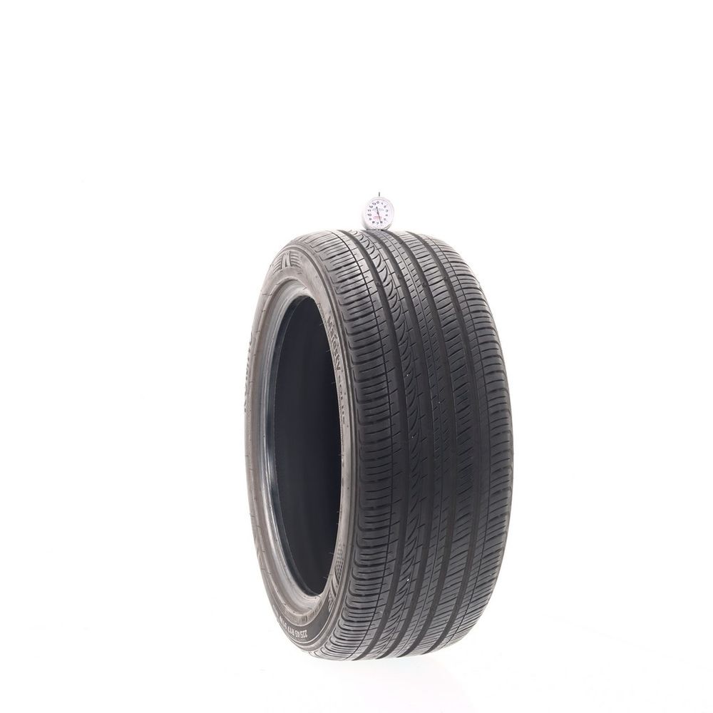 Set of (4) Used 225/45R17 Kumho Majesty Solus KU50 91W - 5.5-7/32 - Image 4