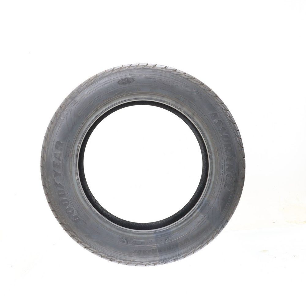 Set of (4) Driven Once 215/60R17 Goodyear Assurance WeatherReady 96H - 10/32 - Image 3