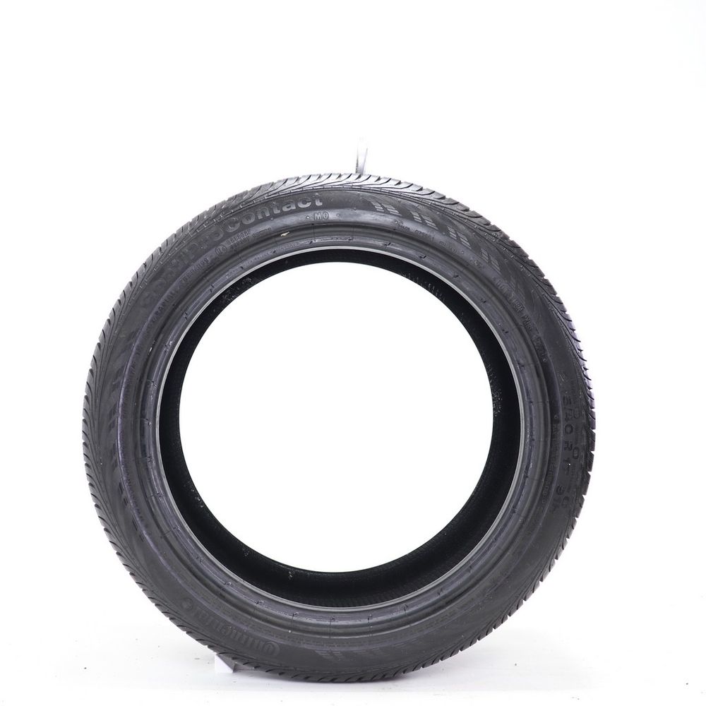 Set of (2) Used 245/40R17 Continental ContiProContact MO 91H - 5-6/32 - Image 6