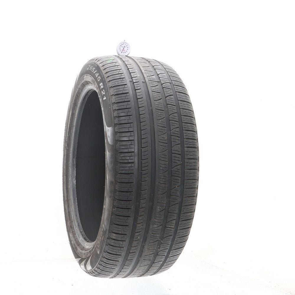 Set of (2) Used 285/45R21 Pirelli Scorpion Verde B1 113W - 7.5-9/32 - Image 1