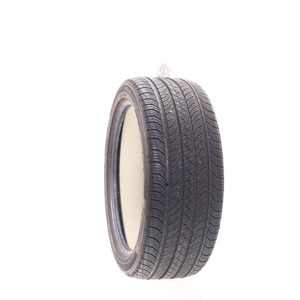 Set of (2) Used 255/40R20 Continental ProContact TX AO ContiSilent  101H - 6-7.5/32 - Image 4