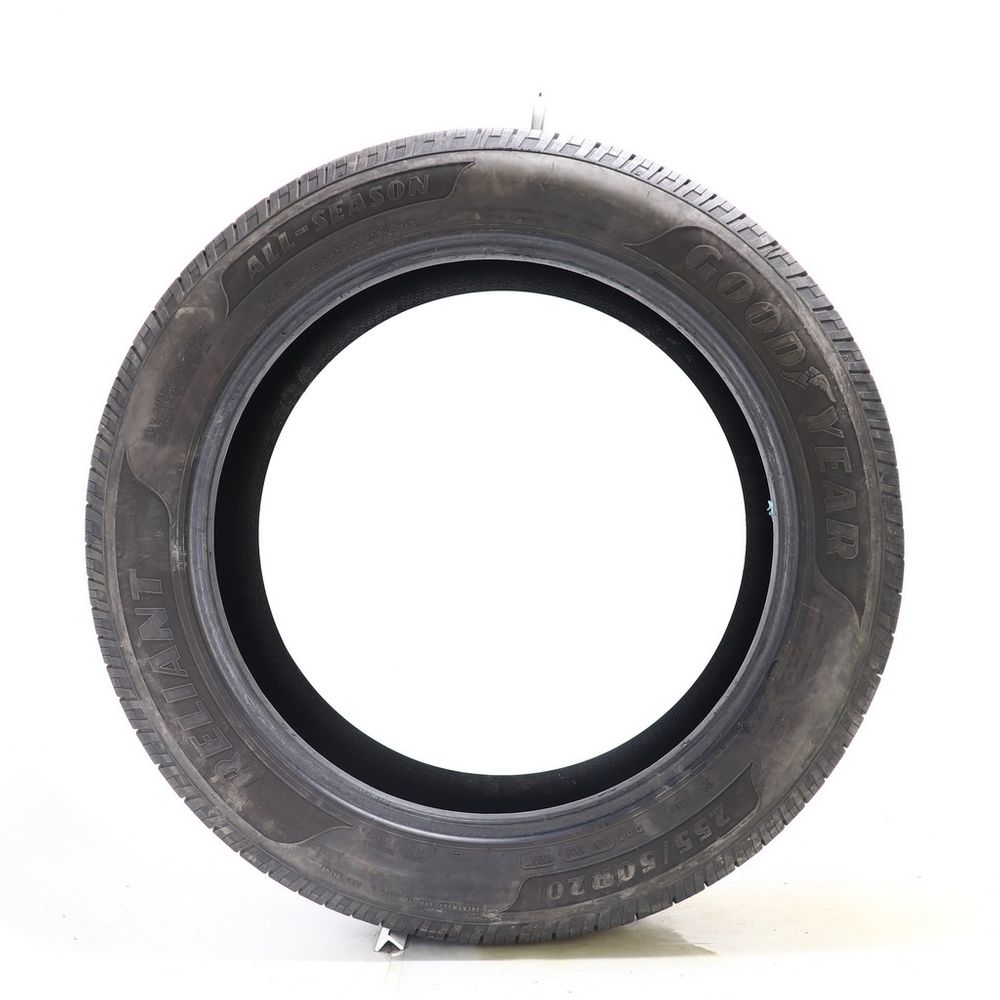 Set of (2) Used 255/50R20 Goodyear Reliant All-season 109H - 5-6/32 - Image 6