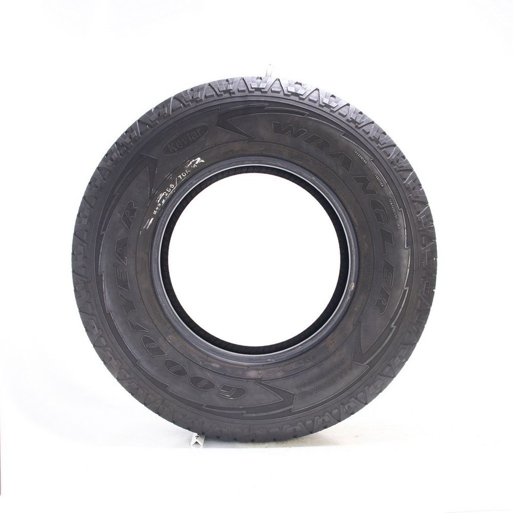 Set of (2) Used 265/70R16 Goodyear Wrangler All-Terrain Adventure Kevlar v1 112T - 8-9/32 - Image 6