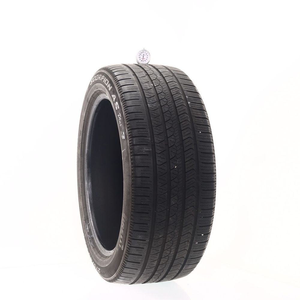 Set of (2) Used 275/45R20 Pirelli Scorpion AS Plus 3 110V - 7.5-8.5/32 - Image 1