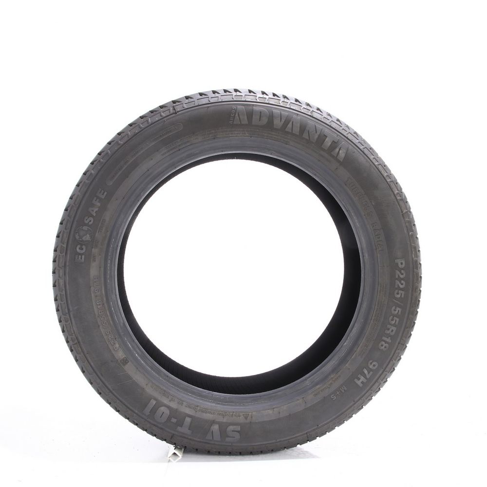 Set of (2) Driven Once 225/55R18 Advanta SV T-01 97H - 10.5/32 - Image 3