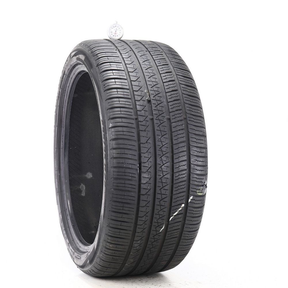 Set of (2) Used 295/35R22 Pirelli Scorpion Zero J 108Y - 7/32 - Image 1
