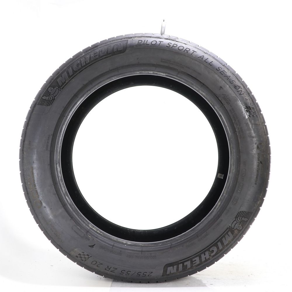 Set of (2) Used 255/55ZR20 Michelin Pilot Sport All Season 4 110Y - 4.5/32 - Image 3