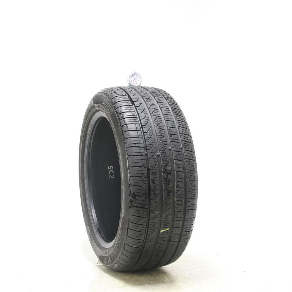 Set of (2) Used 235/45R17 Pirelli Cinturato P7 Plus II 97V - 8.5-9/32 - Image 4
