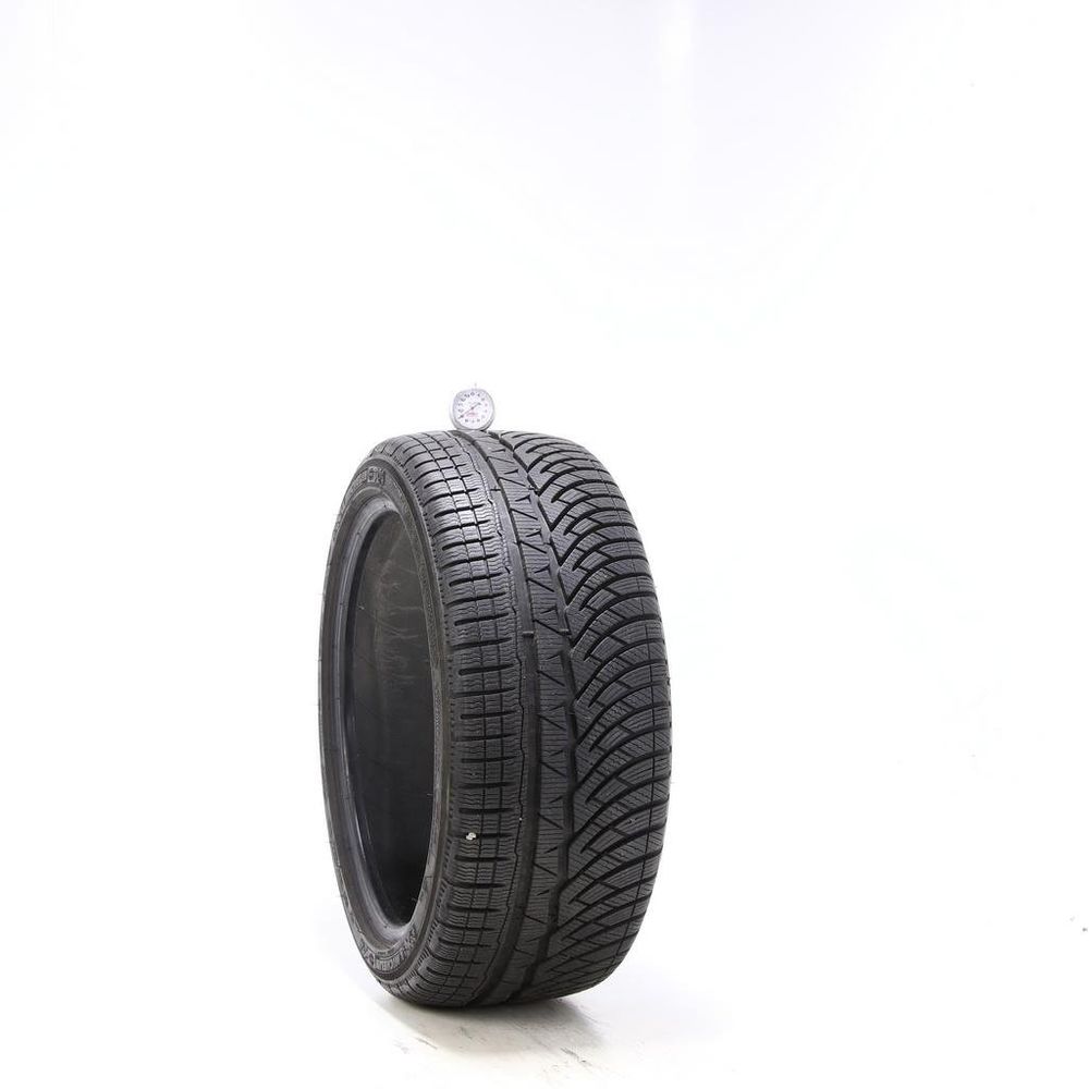 Set of (2) Used 235/40R18 Michelin Pilot Alpin PA4 95V - 9/32 - Image 1