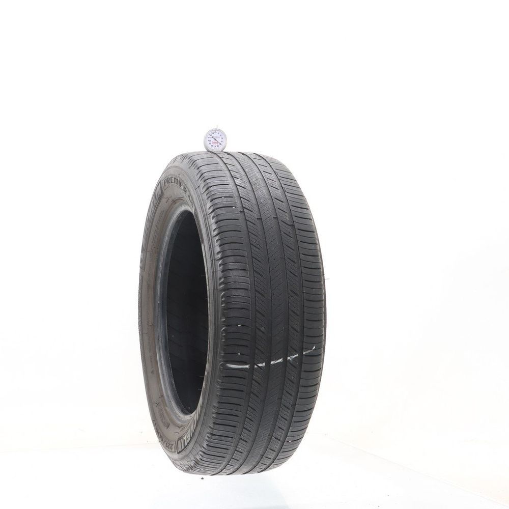 Set of (2) Used 225/60R17 Michelin Premier A/S 99H - 4.5/32 - Image 1