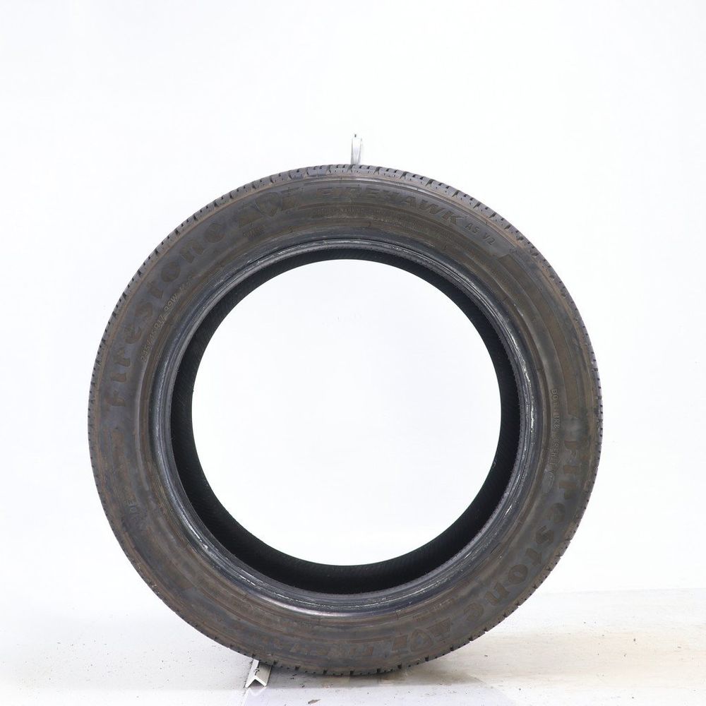 Set of (2) Used 245/45R17 Firestone Firehawk AS V2 99W - 8-9/32 - Image 3