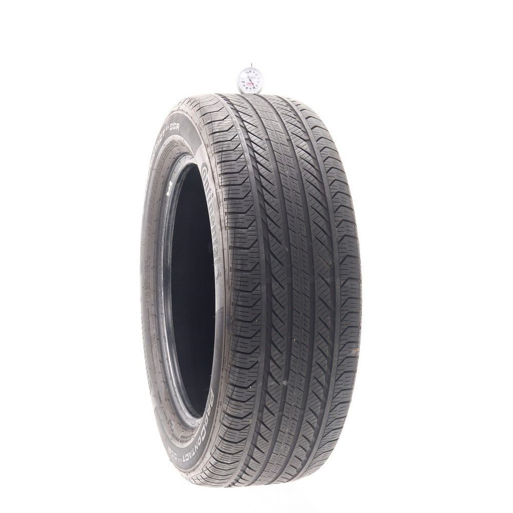 Set of (2) Used 235/55R18 Continental ProContact GX SSR MOE 100H - 5.5/32 - Image 1