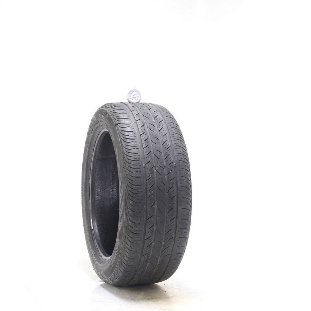 Set of (2) Used 215/50R17 Continental ContiProContact 91H - 4-4.5/32 - Image 1