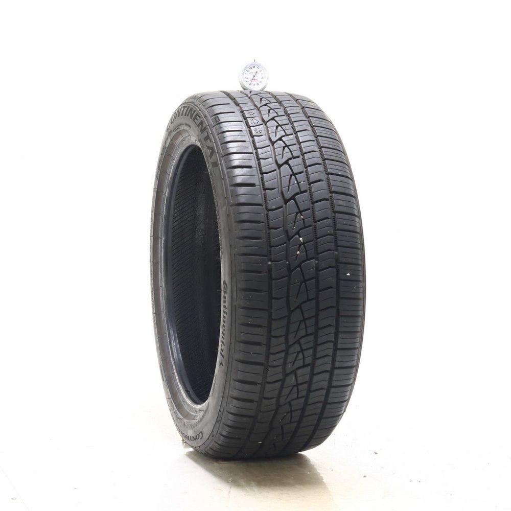 Set of (4) Used 215/45ZR17 Continental ControlContact Sport SRS Plus 91W - 7.5-9/32 - Image 4