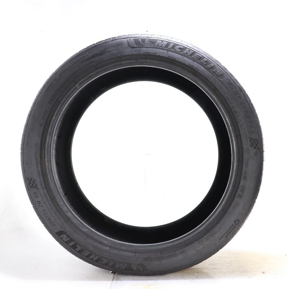 Set of (2) Used 325/35ZR22 Michelin Pilot Sport 4 S 114Y - 6.5-7/32 - Image 3