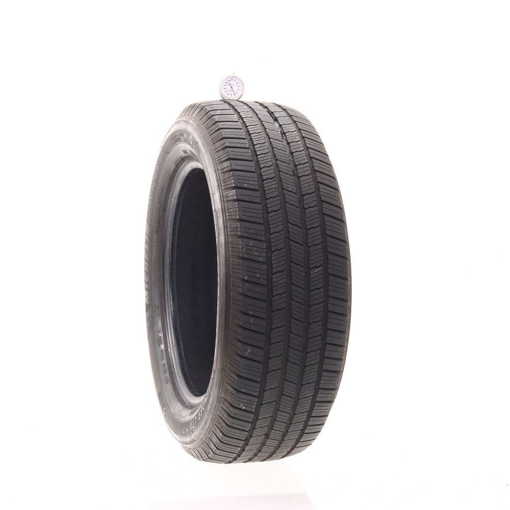 Set of (2) Used 235/60R18 Michelin Defender LTX M/S 107H - 5.5-6/32 - Image 1