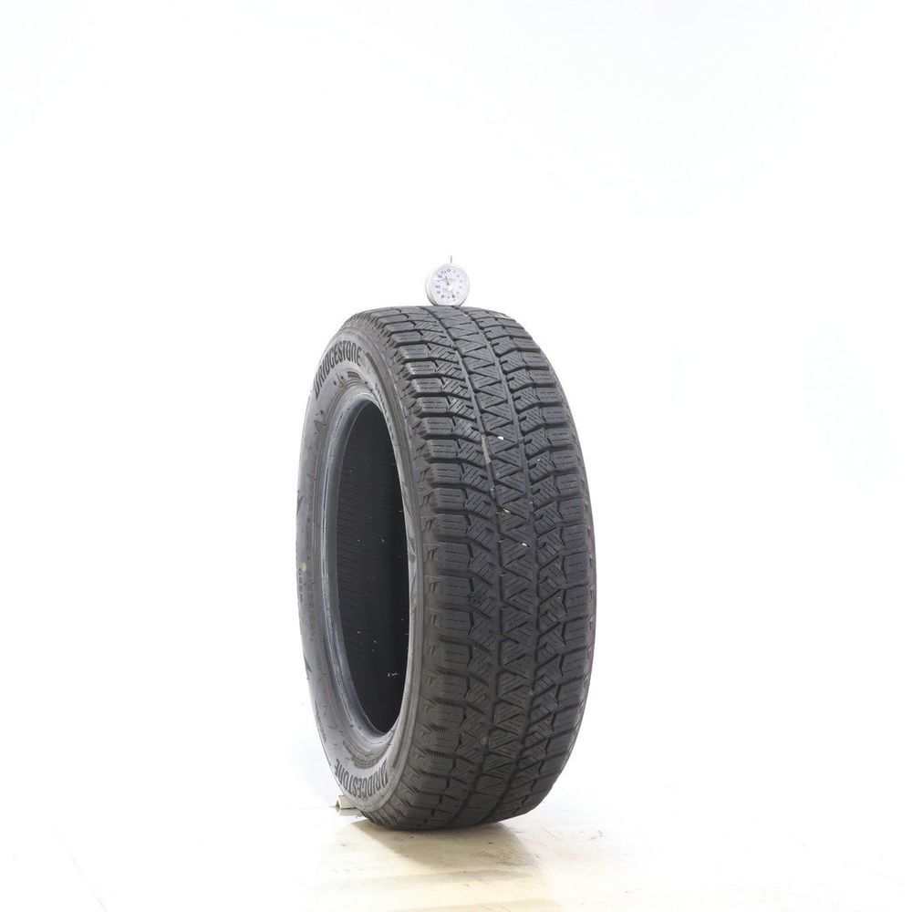 Set of (4) Used 185/60R15 Bridgestone Blizzak WS90 Studless 84T - 6-7.5/32 - Image 1