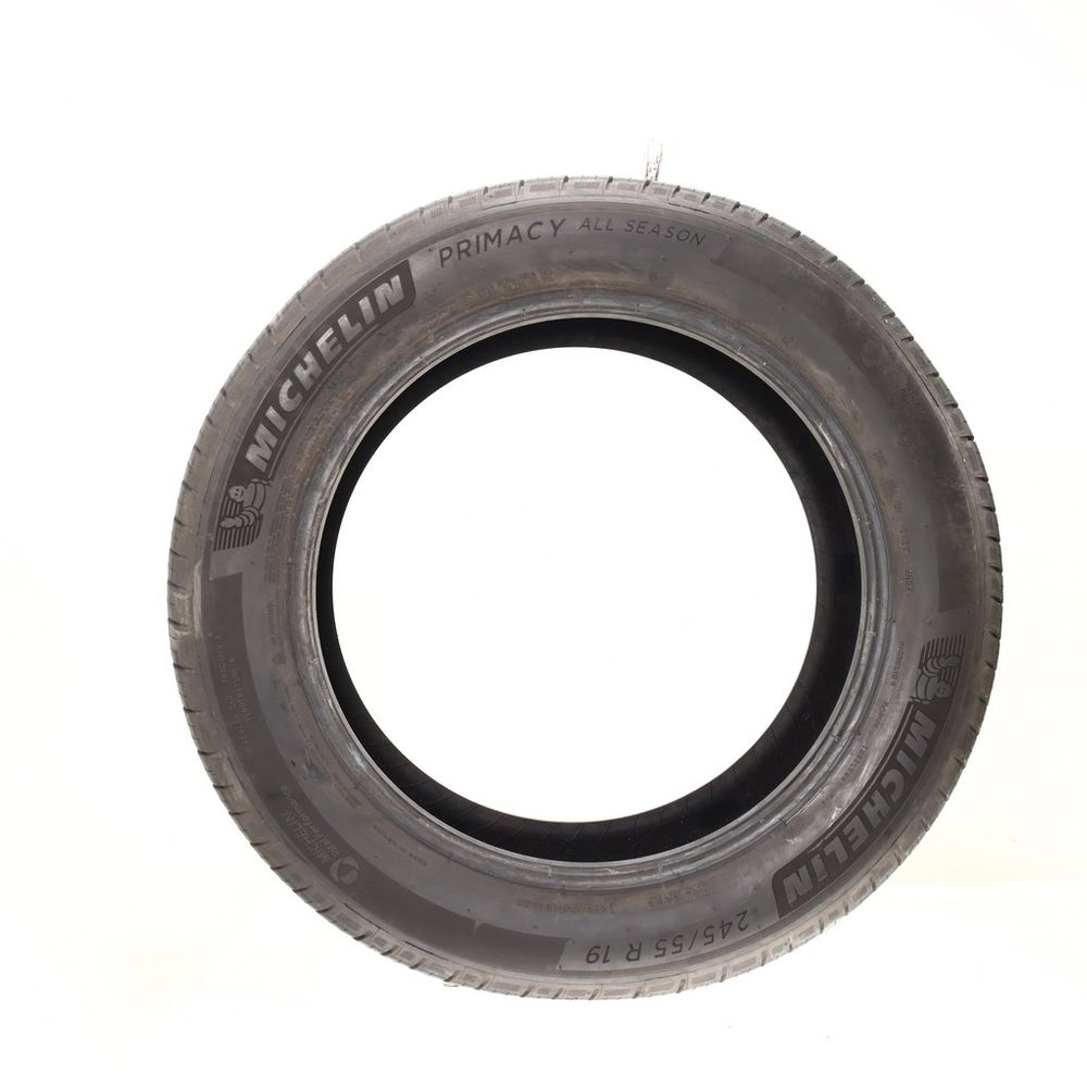 Set of (2) Used 245/55R19 Michelin Primacy All Season 103H - 9-9.5/32 - Image 3